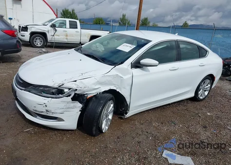 2016 Chrysler 200 Limited Platinum from USA, damaged, VIN 1C3CCCAB7GN182934